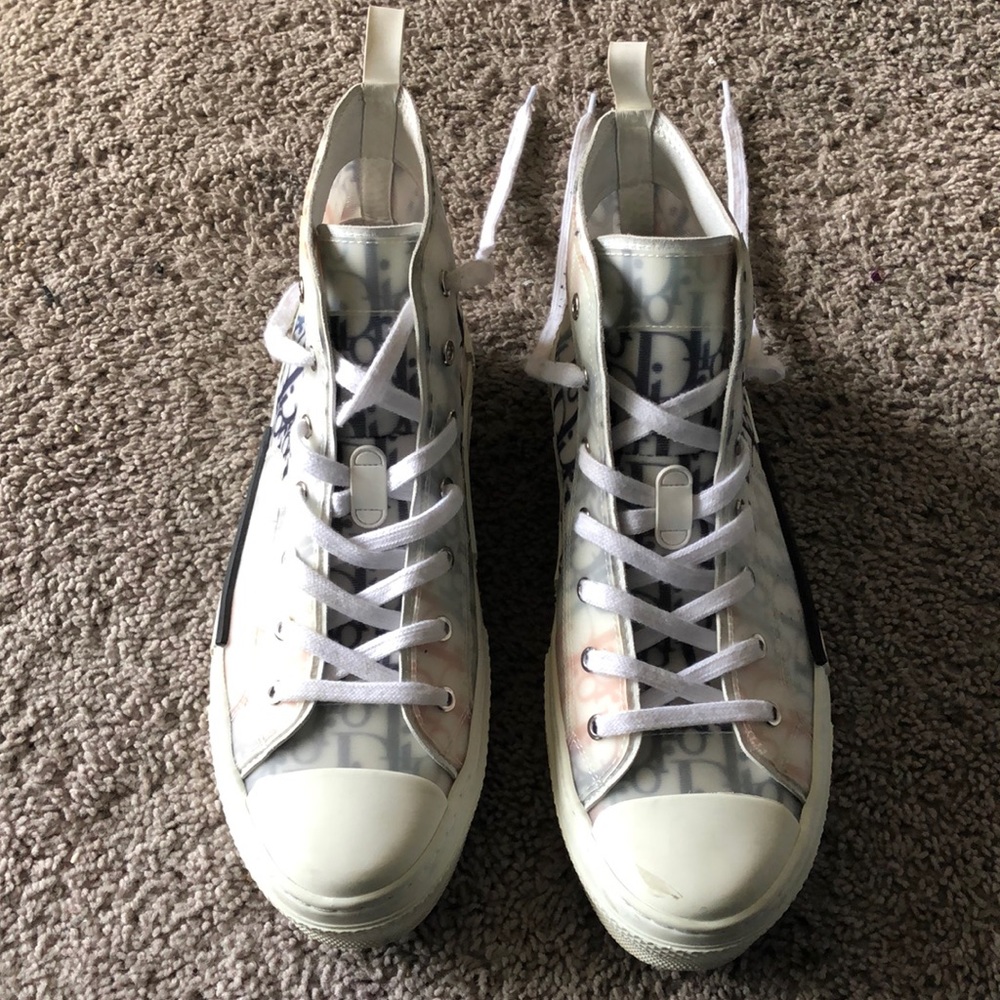 These Are Dior Shoes That Are Used But Still In Good Condition and Made in Italy